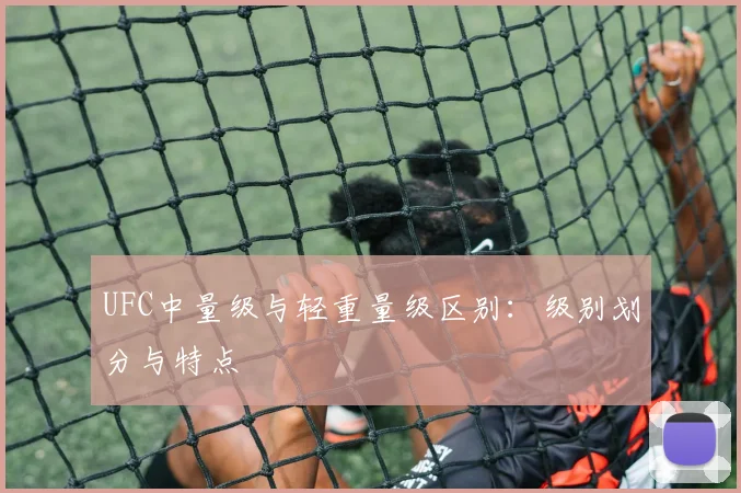 UFC中量级与轻重量级区别：级别划分与特点